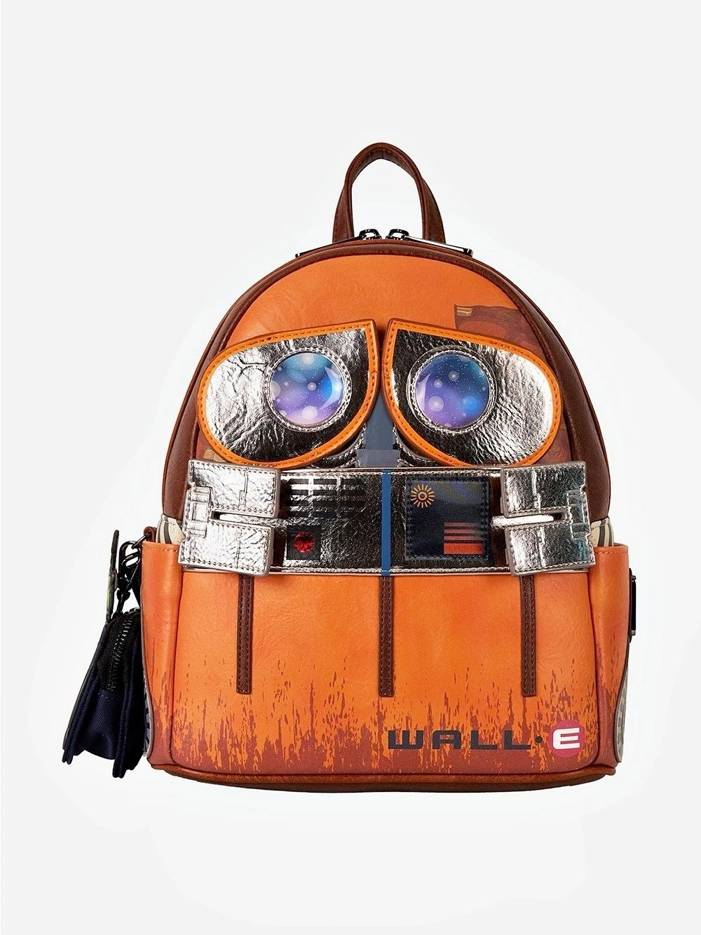Loungefly Disney WALL-E Mini Backpack With Clip On Boot Change Pouch NWT
